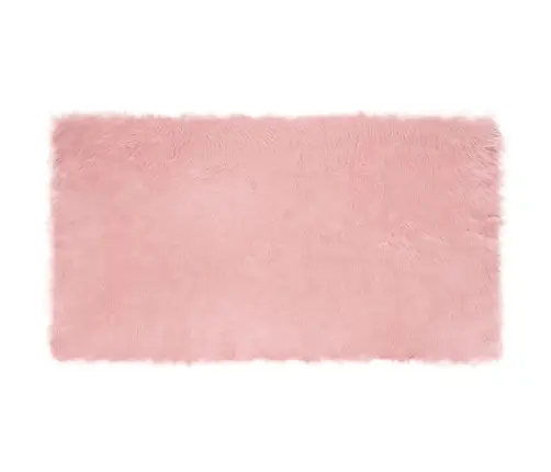 Dirbtinio Avikailio Kilimas Tafalla Rožinė 60 X 110 Cm
