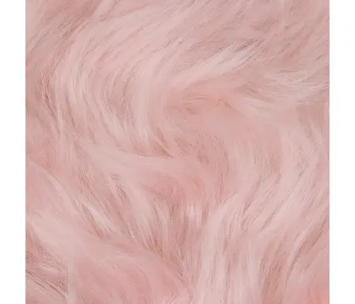 Mākslīgā Aitu Vilna Paklājs Rozā 80 X 50 Cm Poliesters Vidaxl