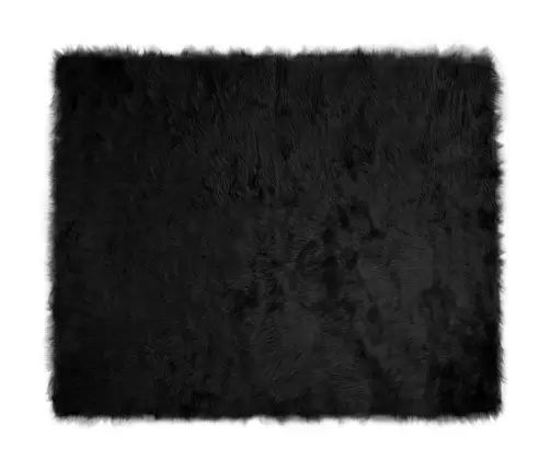 Faux Lambanaha Vaip Tafalla Must 200 X 280 Cm Polüester