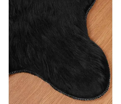 Faux Lambanaha Vaip Tafalla Must 50 X 80 Cm Polüester