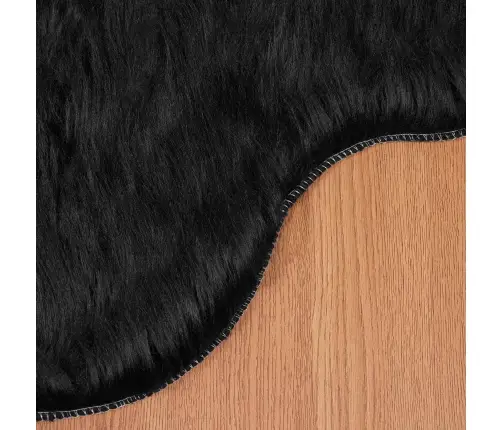 Faux Lambanaha Vaip Tafalla Must 50 X 80 Cm Polüester