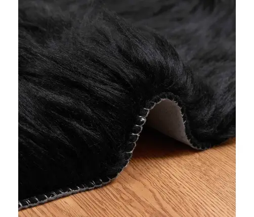 Faux Lambanaha Vaip Tafalla Must 50 X 80 Cm Polüester