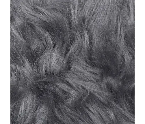 Faux Lambanaha Vaip Tafalla Antratsiit 60 X 110 Cm Polüester