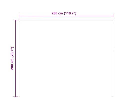 Mākslīgā Aitu Vilna Paklājs Antracīts 200 X 280 Cm Poliesters Vidaxl