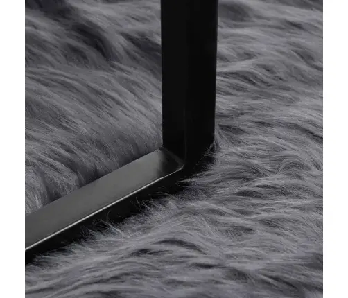 Faux Lambanaha Vaip Tafalla Antratsiit 240 X 340 Cm Polüester