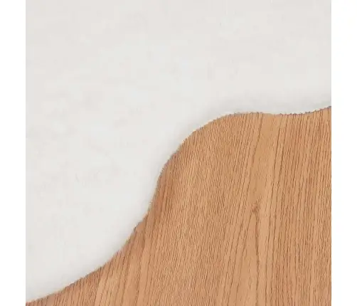 Kunstlik Küüliku Karv Mat Olite Valge 60 X 90 Cm Polüester