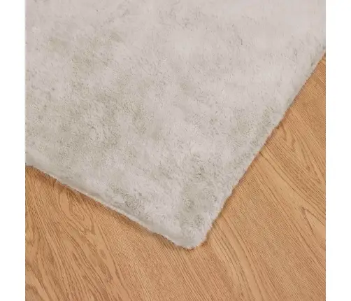 Mākslīgā Truša Kažokādas Paklājs Bēša 200 X 280 Cm Poliesters Vidaxl