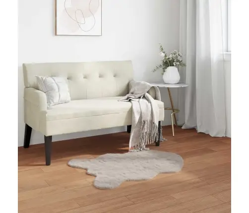 Mākslīgā Truša Kažokādas Paklājs Olite Bēša 60 X 90 Cm Vidaxl