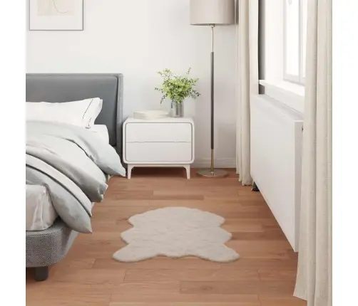 Mākslīgā Truša Kažokādas Paklājs Olite Bēša 60 X 90 Cm Vidaxl