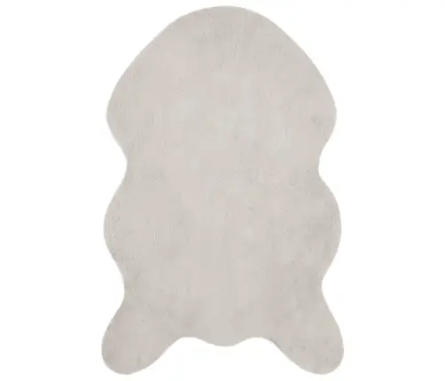 Mākslīgā Truša Kažokādas Paklājs Olite Bēša 60 X 90 Cm Vidaxl