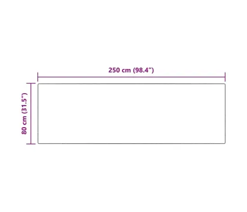 Mākslīgā Truša Kažokādas Paklājs Krēmkrāsa 80 X 250 Cm Vidaxl