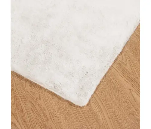 Dirbtinio Triušio Kailio Kilimas Olite Kreminė 140 X 200 Cm