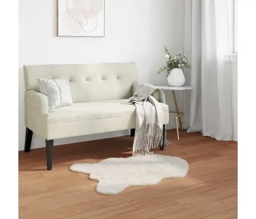 Mākslīgā Truša Kažokādas Paklājs Olite Krēmkrāsa 60 X 90 Cm Vidaxl