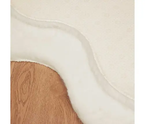 Mākslīgā Truša Kažokādas Paklājs Olite Krēmkrāsa 80 X 120 Cm Vidaxl