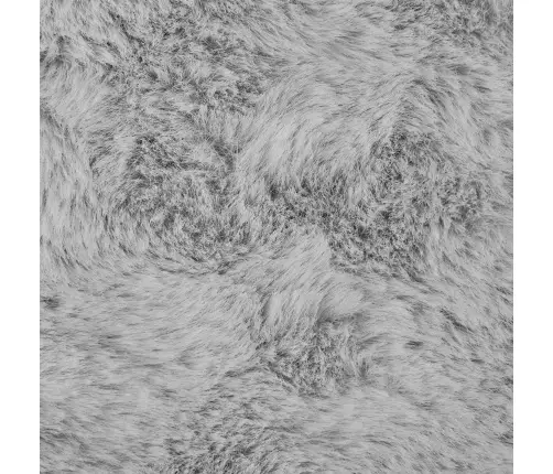 Mākslīgā Truša Kažokādas Paklājs Pelēka 80 X 200 Cm Poliesters Vidaxl