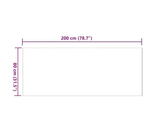 Mākslīgā Truša Kažokādas Paklājs Pelēka 80 X 200 Cm Poliesters Vidaxl