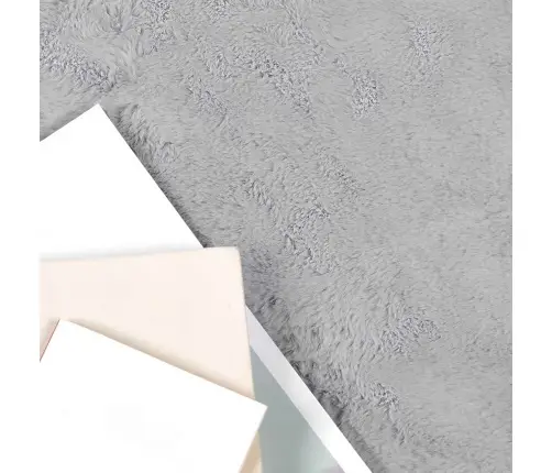 Kunstlik Küüliku Karv Mat Olite Hall 160 X 230 Cm Polüester