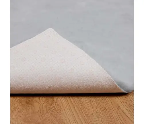 Mākslīgā Truša Kažokādas Paklājs Pelēka 200 X 280 Cm Poliesters Vidaxl