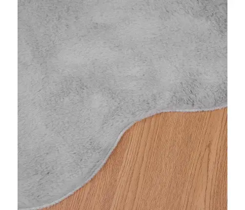 Mākslīgā Truša Kažokādas Paklājs Olite Pelēka 80 X 120 Cm Vidaxl