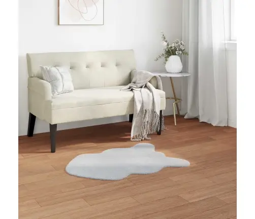 Mākslīgā Truša Kažokādas Paklājs Olite Pelēka 80 X 120 Cm Vidaxl