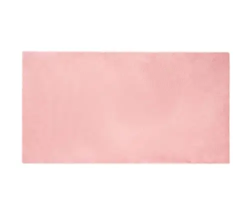 Dirbtinio Triušio Kailio Kilimas Olite Rožinė 80 X 150 Cm