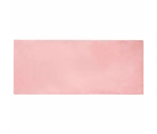 Kunstlik Küüliku Karv Mat Olite Roosa 80 X 200 Cm Polüester