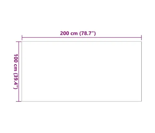 Mākslīgā Truša Kažokādas Paklājs Olite Rozā 100 X 200 Cm Vidaxl