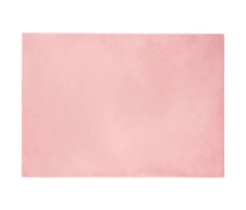 Dirbtinio Triušio Kailio Kilimas Olite Rožinė 200 X 280 Cm