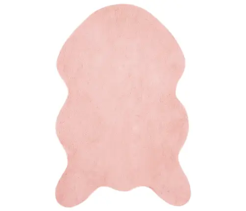 Mākslīgā Truša Kažokādas Paklājs Olite Rozā 60 X 90 Cm Vidaxl