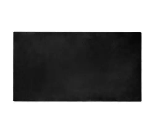 Kunstlik Küüliku Karv Mat Olite Must 60 X 110 Cm Polüester