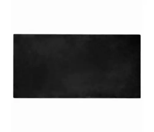 Kunstlik Küüliku Karv Mat Olite Must 100 X 200 Cm Polüester