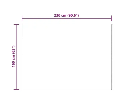 Mākslīgā Truša Kažokādas Paklājs Olite Melna 160 X 230 Cm Vidaxl