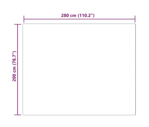 Mākslīgā Truša Kažokādas Paklājs Melna 200 X 280 Cm Poliesters Vidaxl