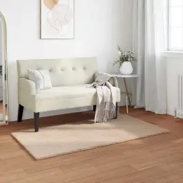 Kunstlik Küüliku Karv Mat Olite Pruunikashall 60 X 110 Cm