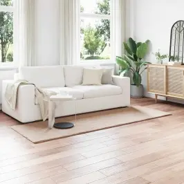 Kunstlik Küüliku Karv Mat Olite Pruunikashall 80 X 250 Cm