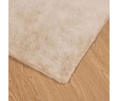 Mākslīgā Truša Kažokādas Paklājs Olite Pelēkbrūna 100 X 200 Cm Vidaxl