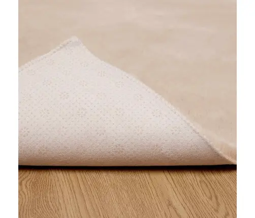 Dirbtinio Triušio Kailio Kilimas Olite Taupe 120 X 170 Cm