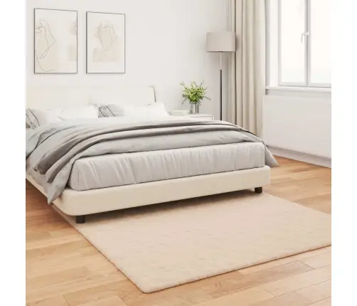 Mākslīgā Truša Kažokādas Paklājs Pelēkbrūna 120 X 120 Cm Vidaxl