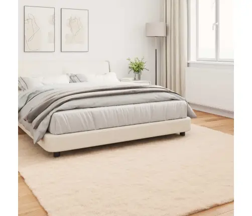 Mākslīgā Truša Kažokādas Paklājs Pelēkbrūna 200 X 200 Cm Vidaxl