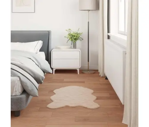 Dirbtinio Triušio Kailio Kilimas Olite Taupe 50 X 80 Cm