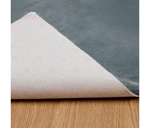 Kunstlik Küüliku Karv Mat Olite Antratsiit 60 X 110 Cm