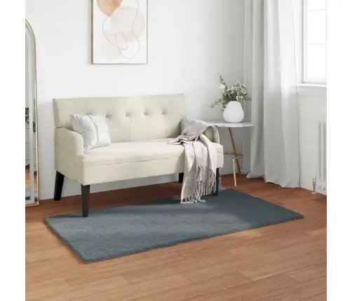 Kunstlik Küüliku Karv Mat Olite Antratsiit 60 X 110 Cm