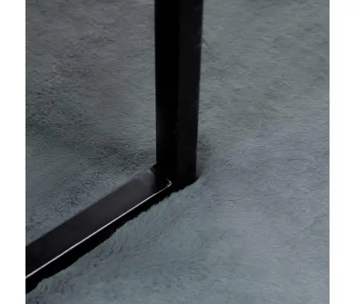 Mākslīgā Truša Kažokādas Paklājs Antracīts 80 X 250 Cm Vidaxl