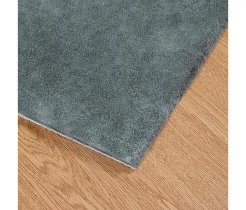 Mākslīgā Truša Kažokādas Paklājs Olite Antracīts 100 X 200 Cm Vidaxl