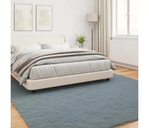 Mākslīgā Truša Kažokādas Paklājs Antracīts 200 X 200 Cm Vidaxl