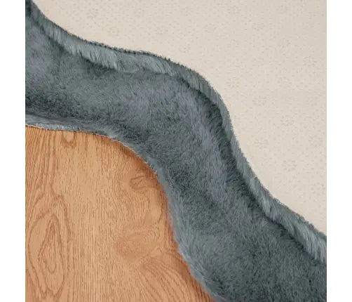 Mākslīgā Truša Kažokādas Paklājs Olite Antracīts 60 X 90 Cm Vidaxl