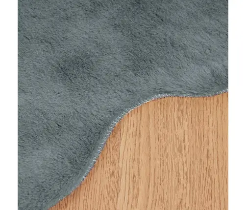 Mākslīgā Truša Kažokādas Paklājs Olite Antracīts 60 X 90 Cm Vidaxl