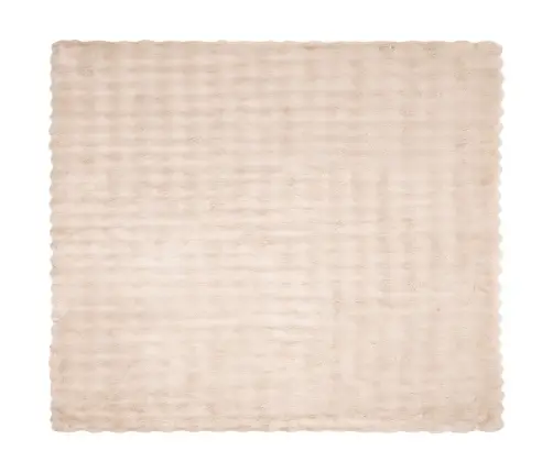 Mākslīgā Truša Kažokādas Sega 4 Pcs Bēša 130 X 150 Cm Vidaxl