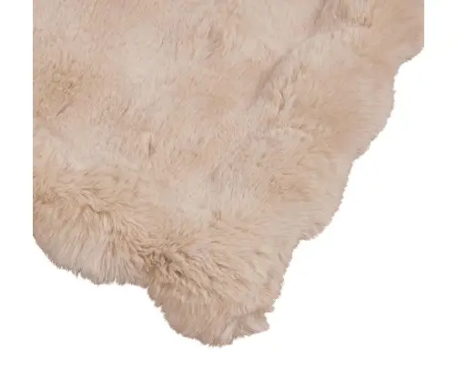 Dirbtinio Zefyro Pūkuotas Patalynė 4 Pcs Smėlio 220 X 240 Cm