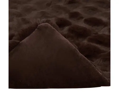 Mākslīgā Truša Kažokādas Sega 4 Pcs Kamieļu Krāsa 130 X 150 Cm Vidaxl